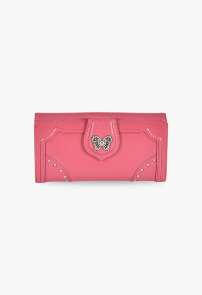 The Nathalia Wallet - Pink