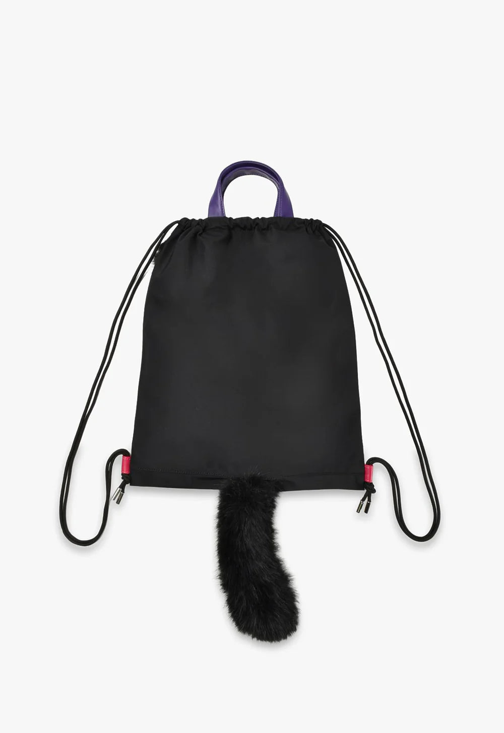 Black Cat Drawstring Bag