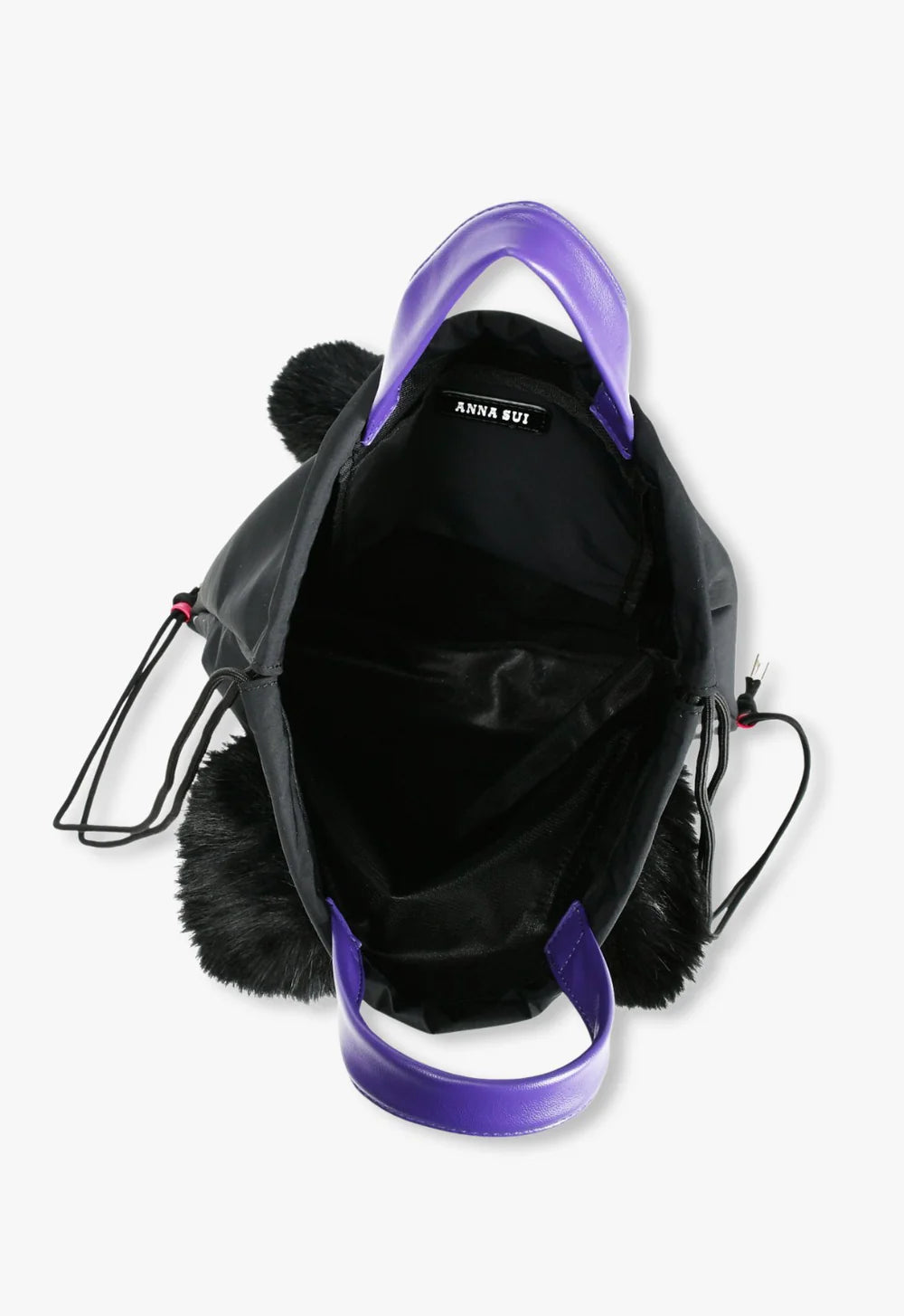 Black Cat Drawstring Bag