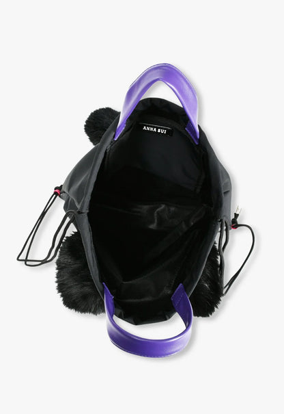Black Cat Drawstring Bag