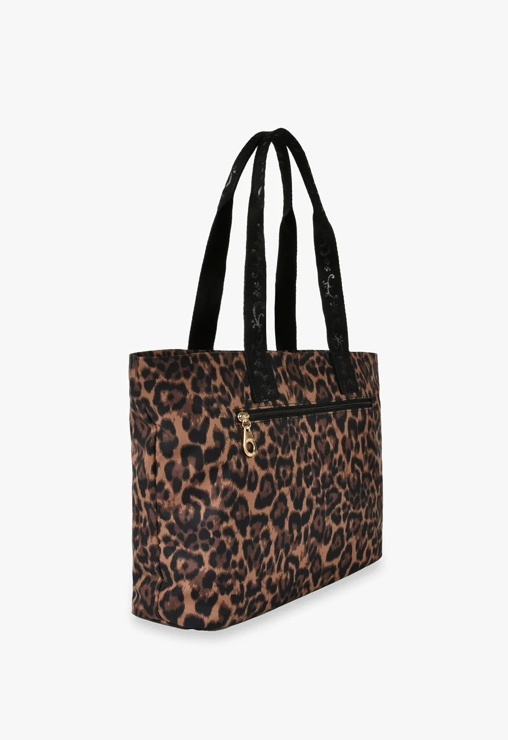 Wild Rose Leopard Bag