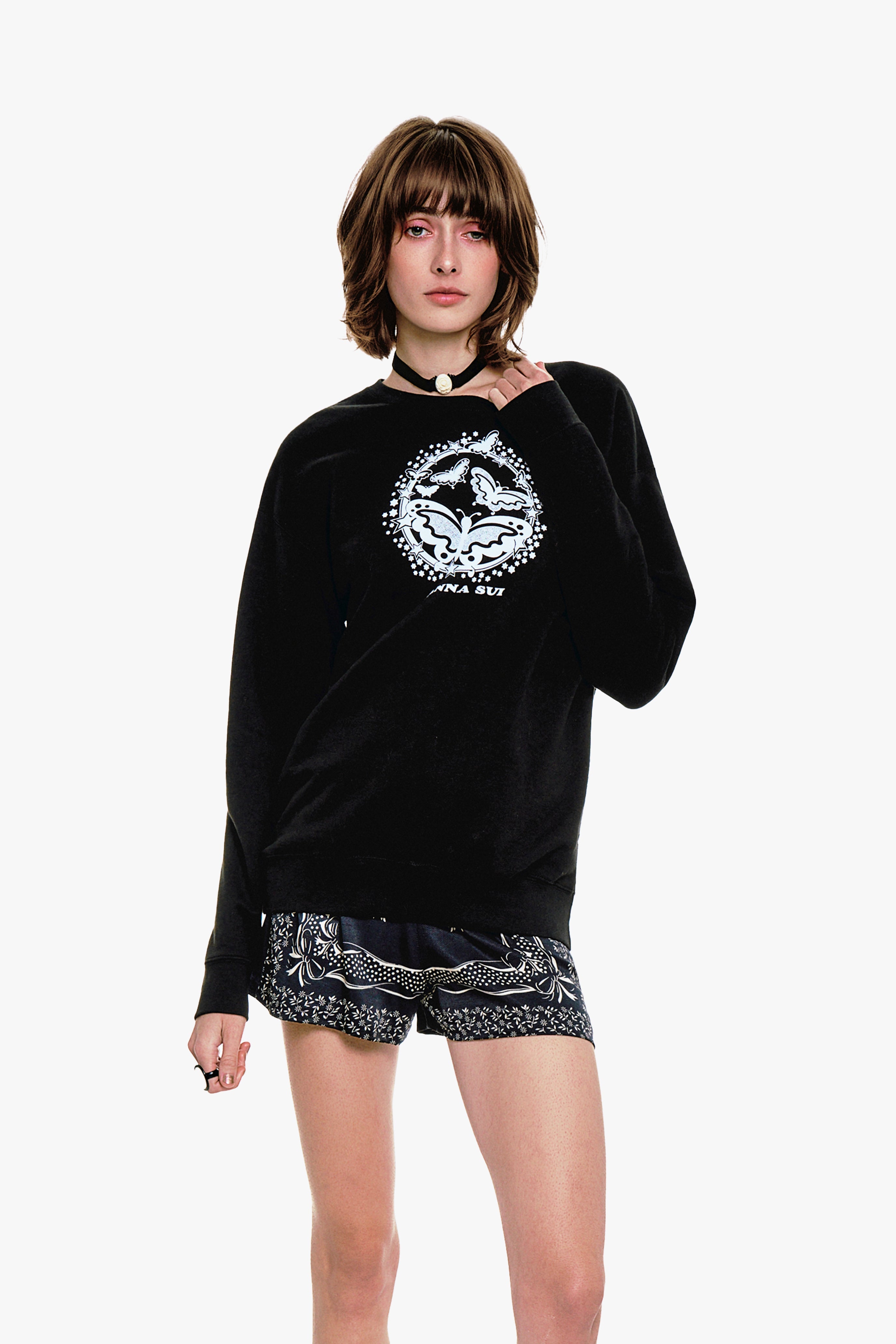 Butterflies Sweatshirt – Anna Sui