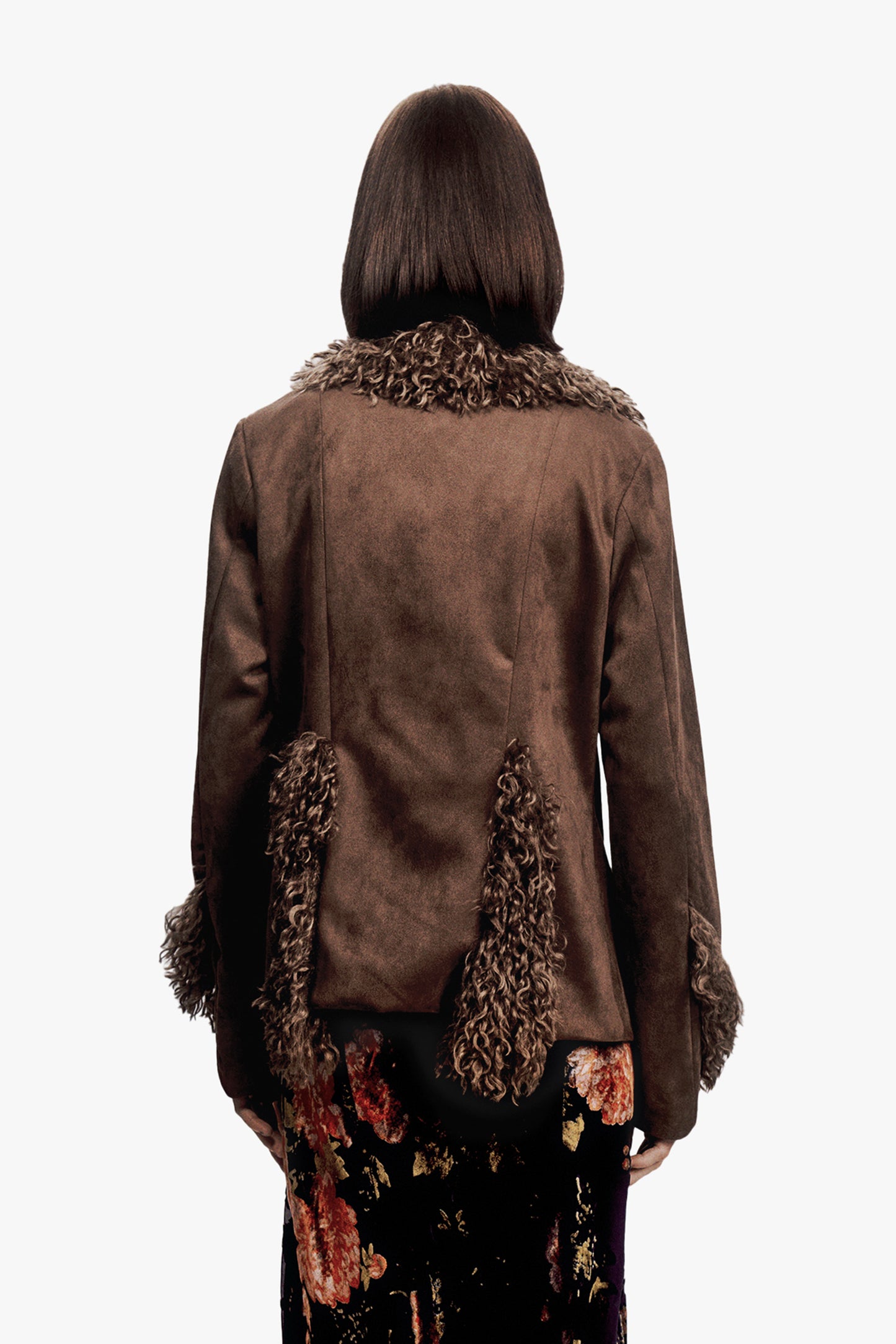 Faux Suede Jacket