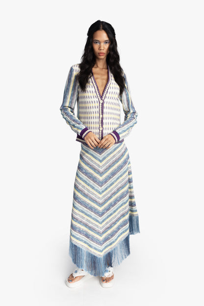 Serape Knit Cardigan
