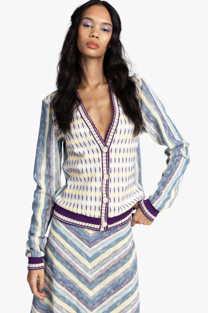 Serape Knit Cardigan