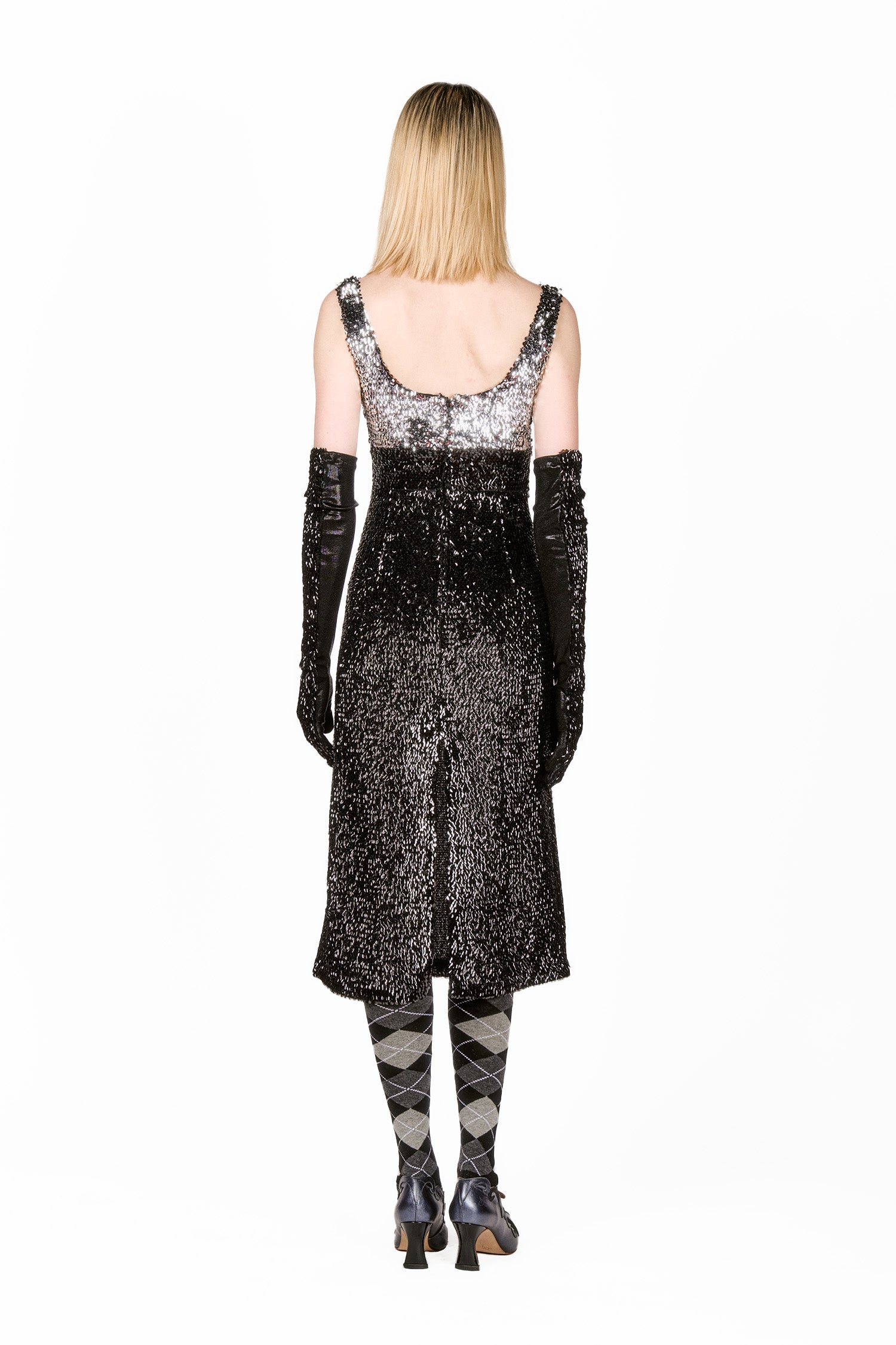 Bugle Bead Sequins Dress Anna Sui Bugle Bead Sequins Dress Anna Sui