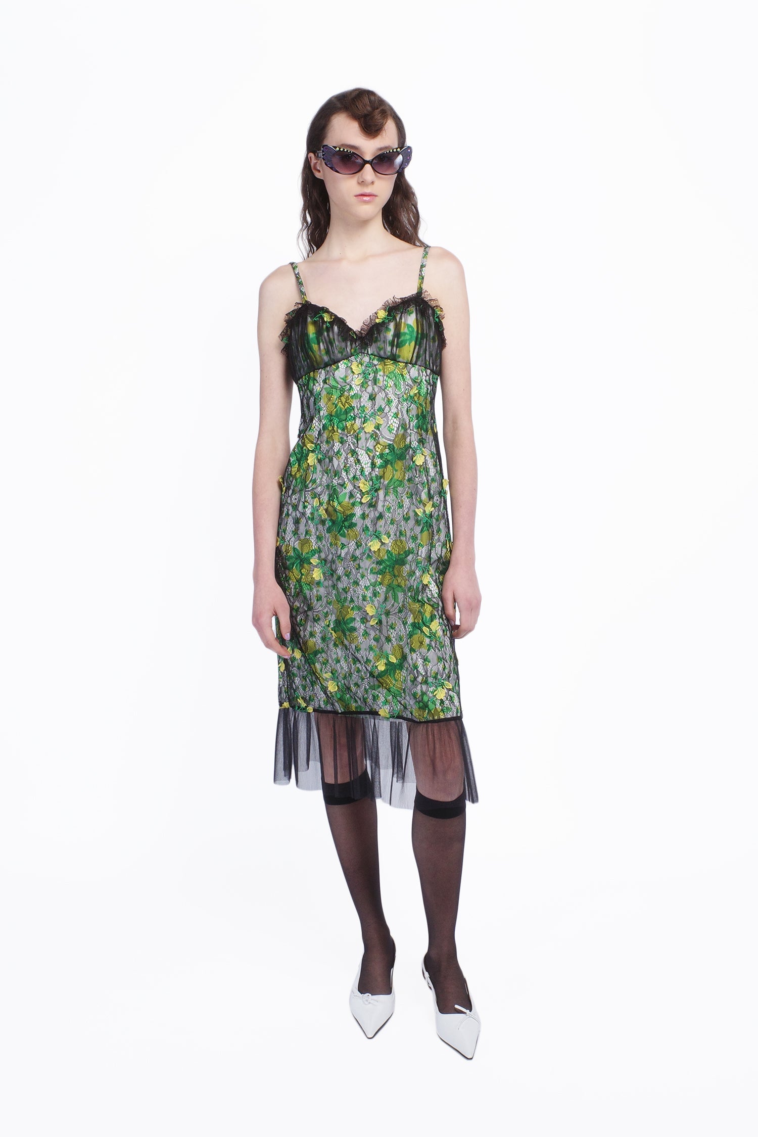 anna sui green dress Anna Sui Fall 2025 Ready-to-Wear Fashion Show