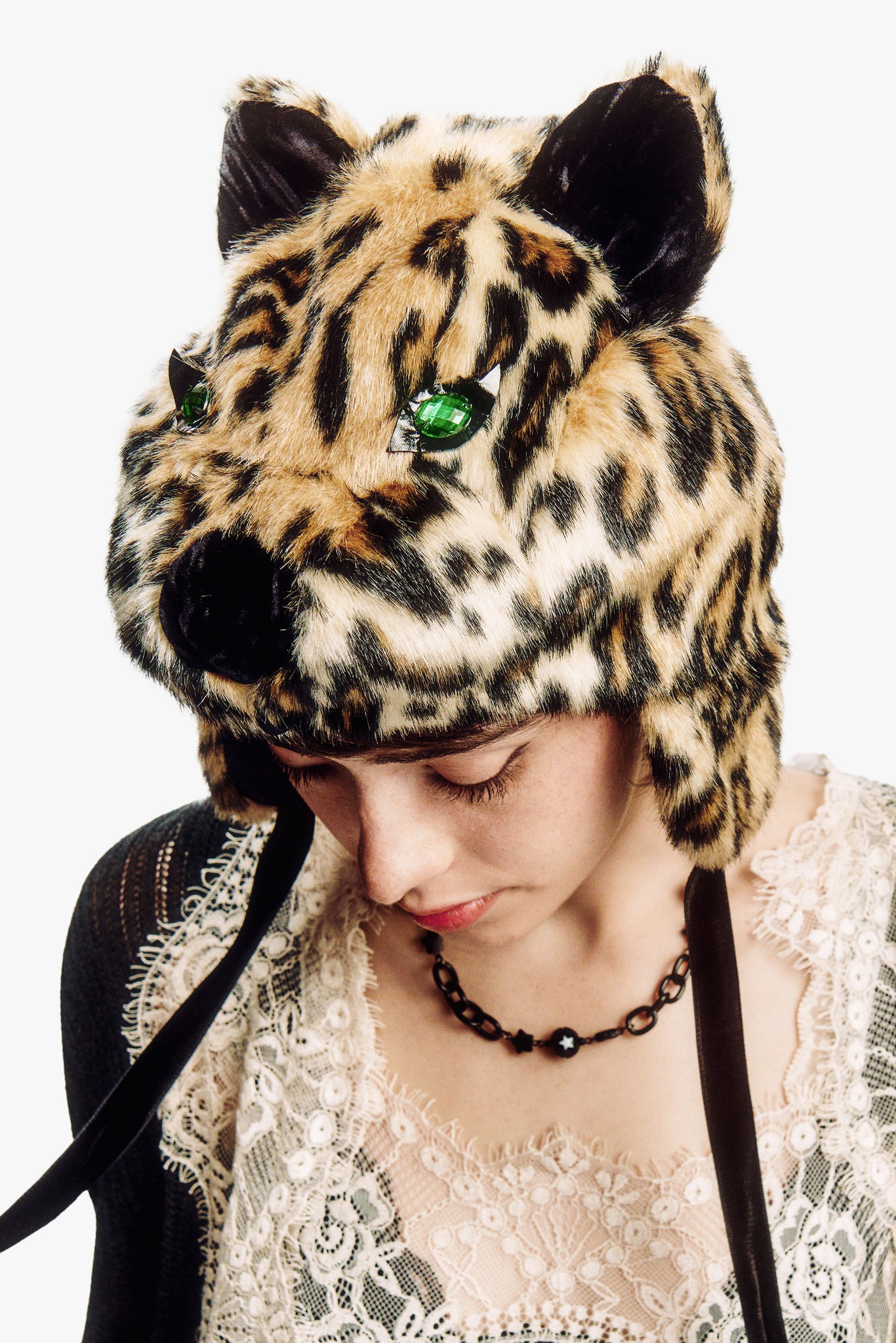Leopard Faux Fur Hat