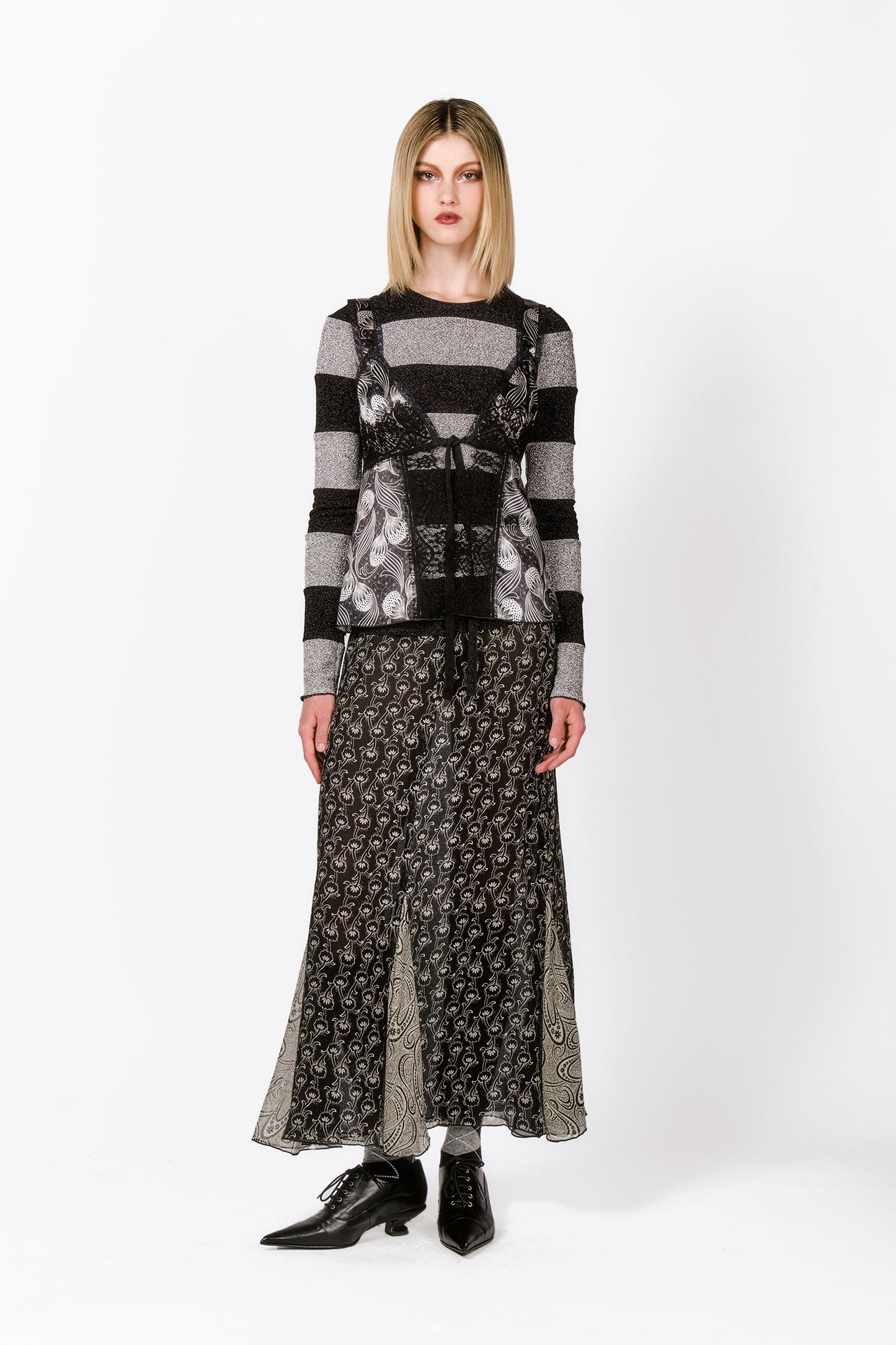 Beardsley Combo Maxi Skirt