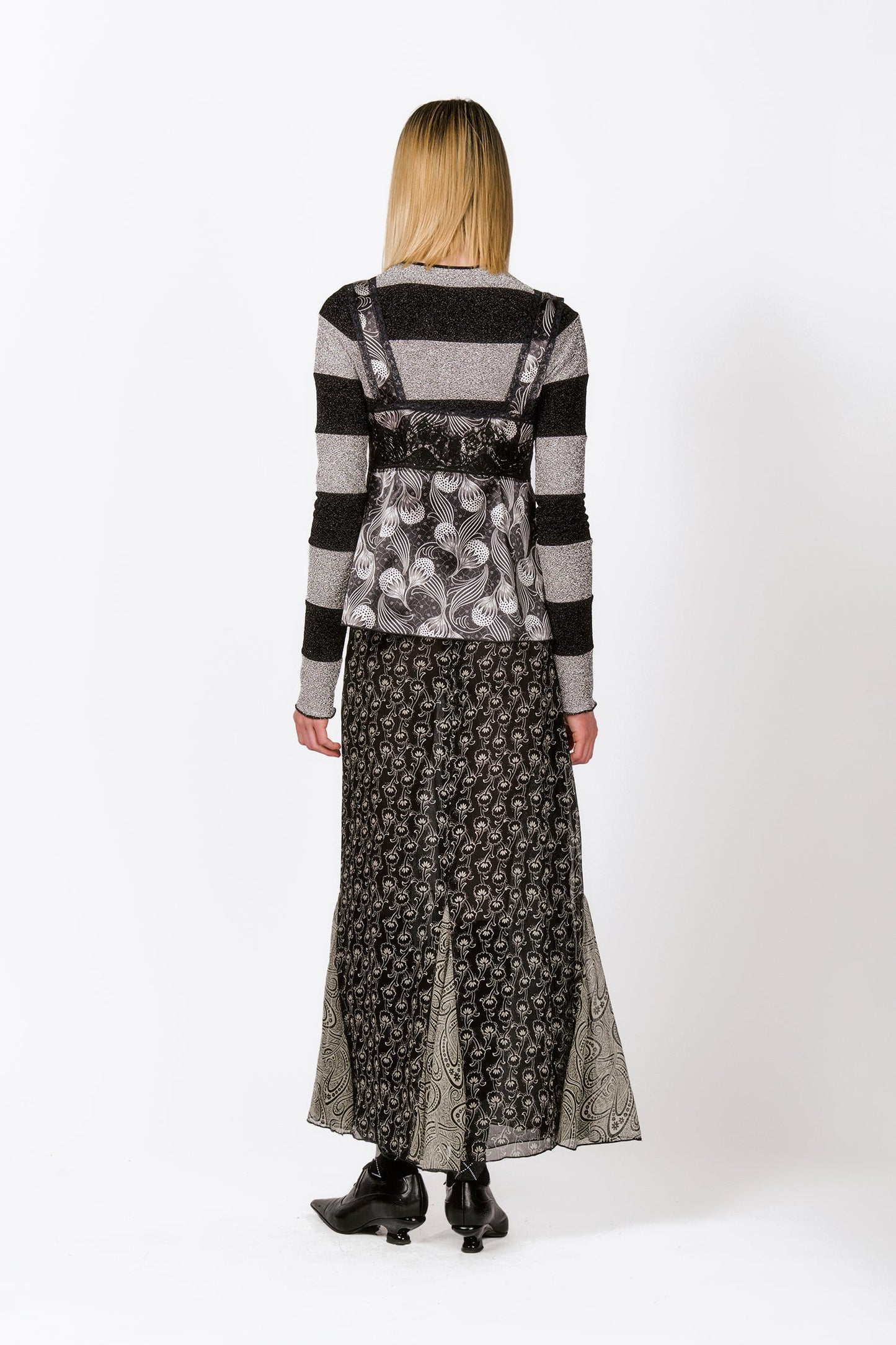 Beardsley Combo Maxi Skirt