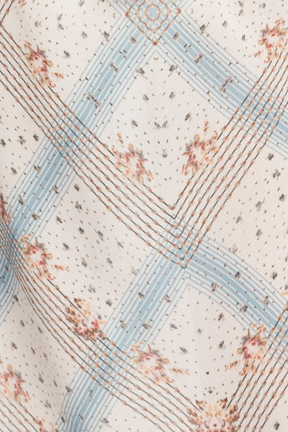 Heritage Scarf Print Chiffon Skirt