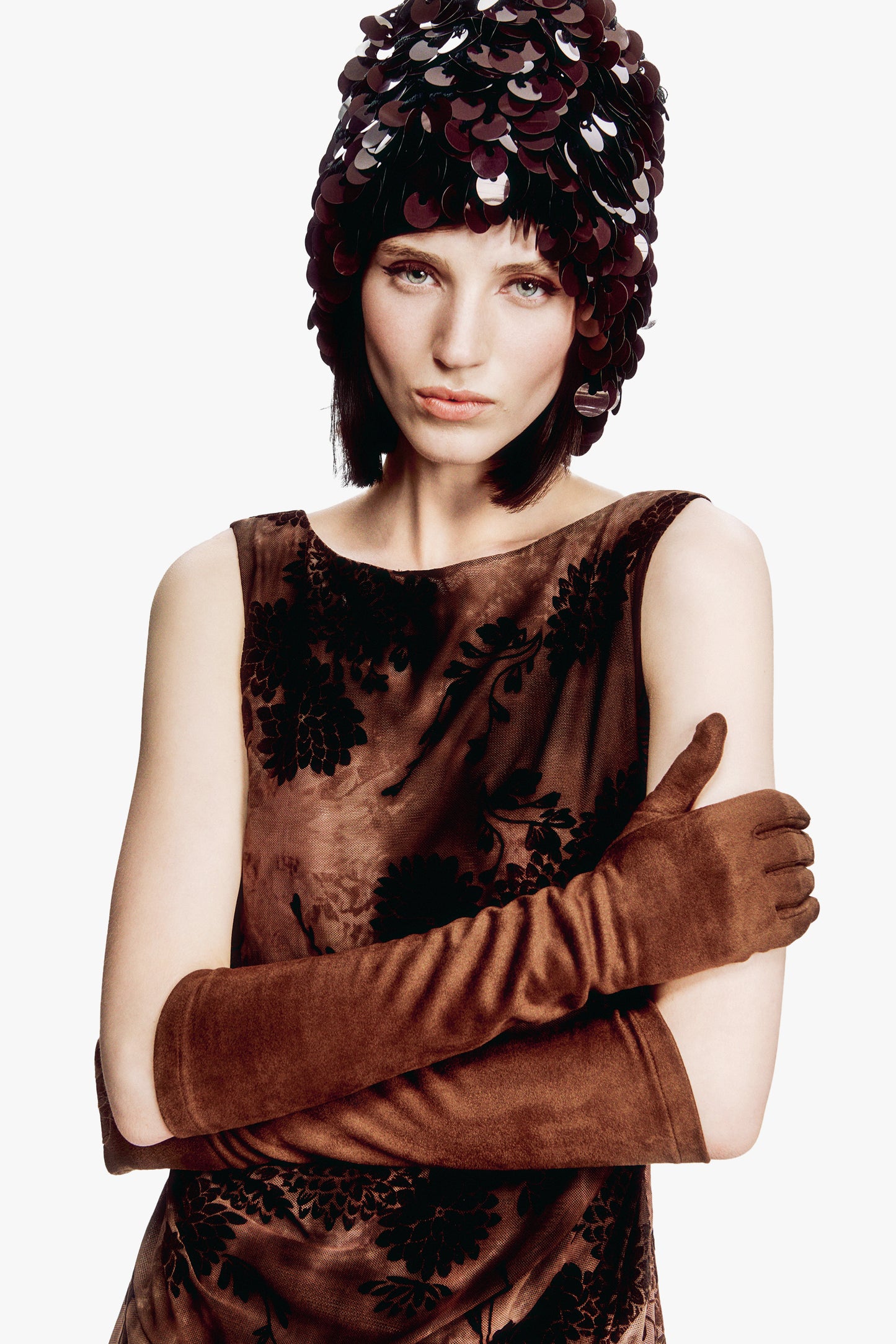 Faux Suede Gloves