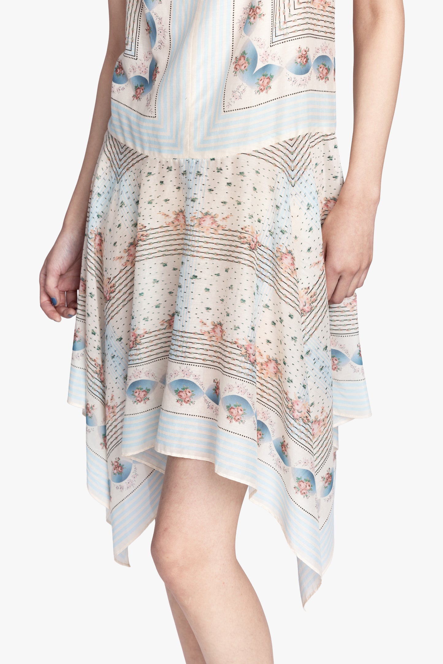 Heritage Scarf Print Dress