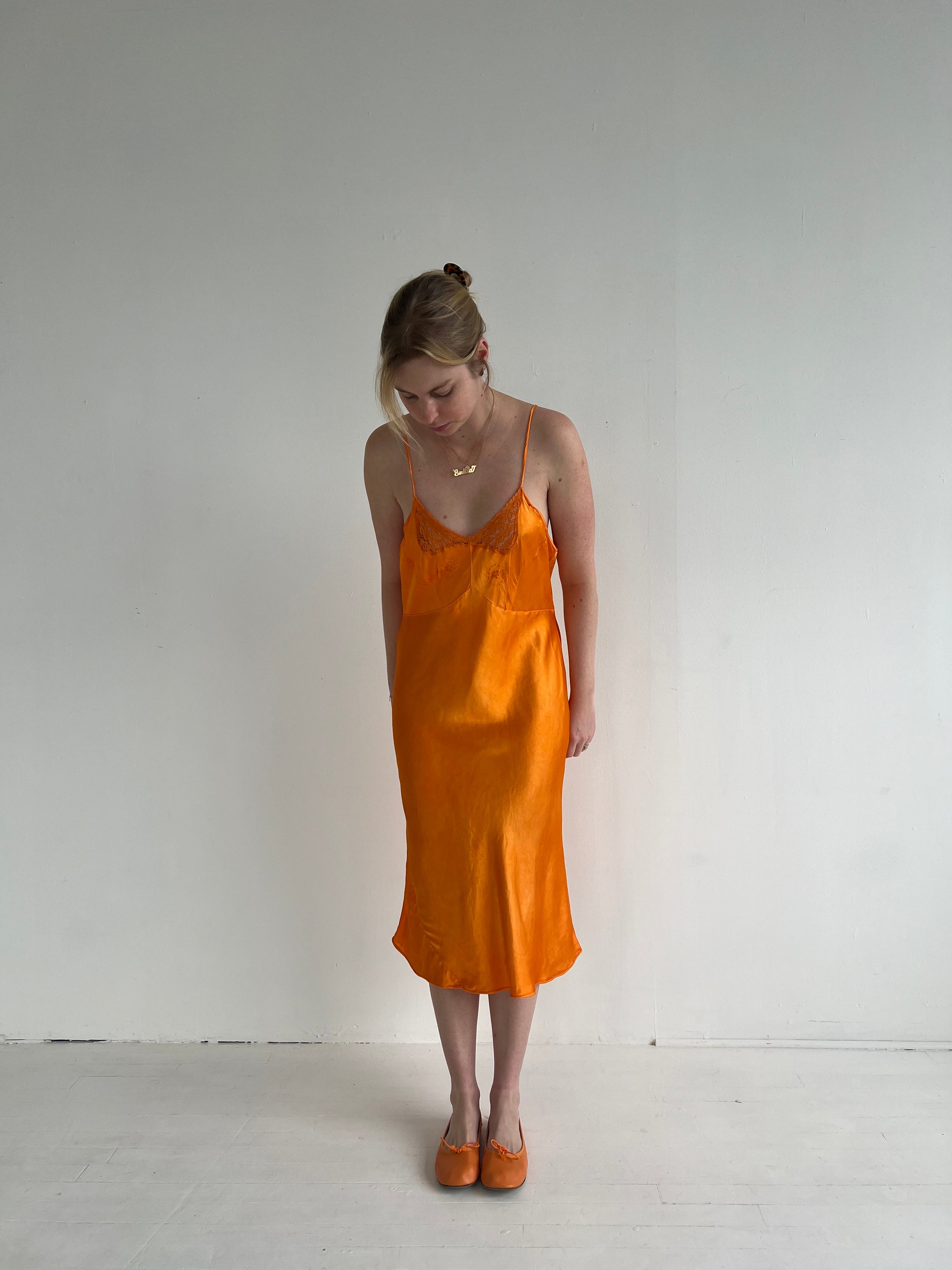 1940s shop slip dress