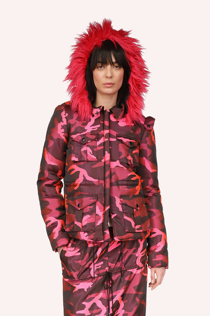 Neon Camouflage Jacket – Anna Sui1