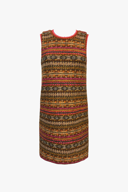 Fair Isle Fleece Dress- Sample