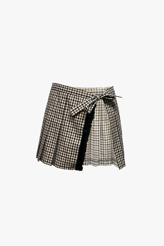 Camden Check Kilt Skirt- Sample