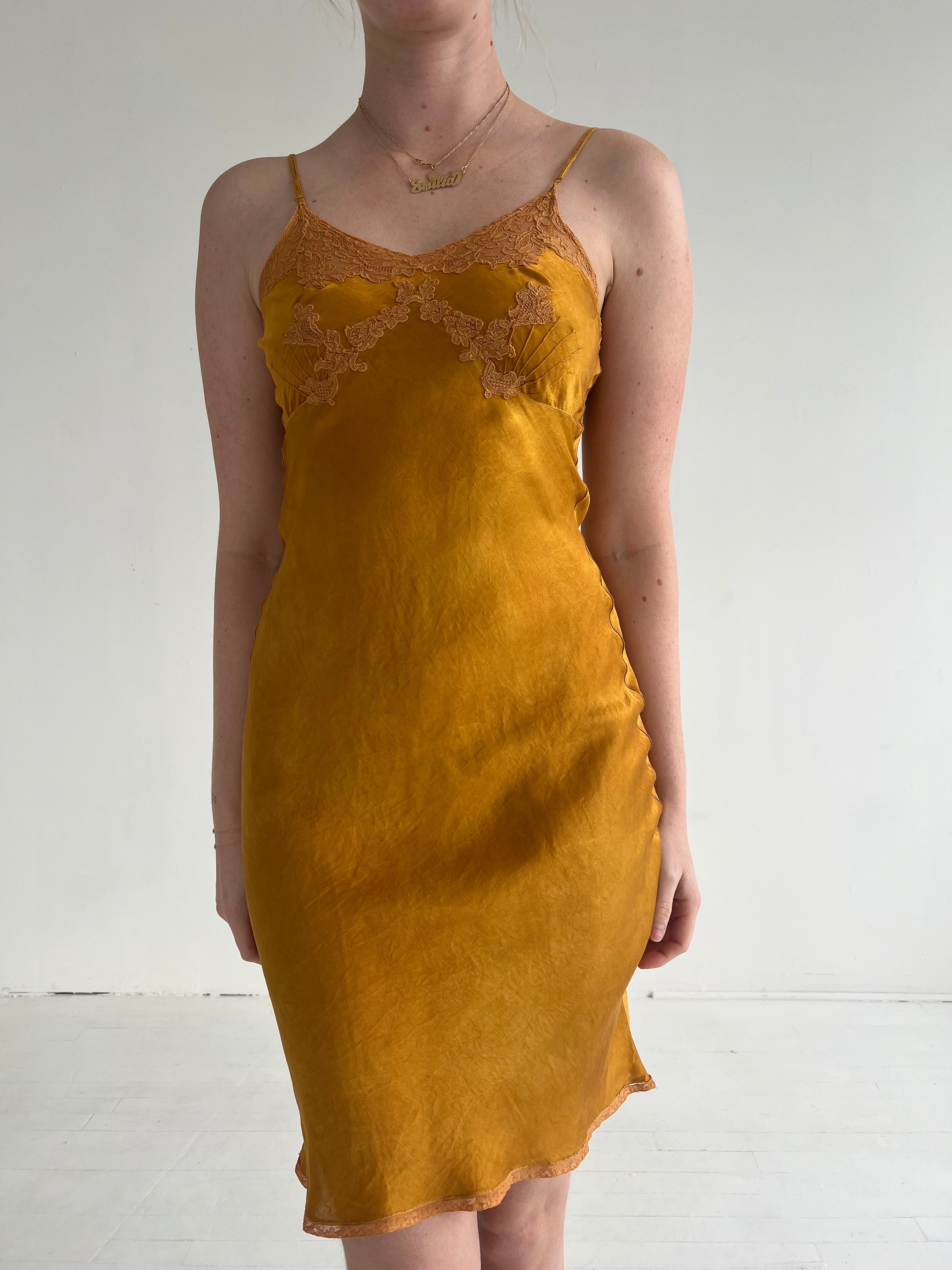 1930s slip outlet dress