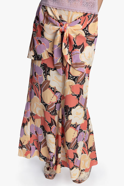 Desert Bloom Crepe Skirt