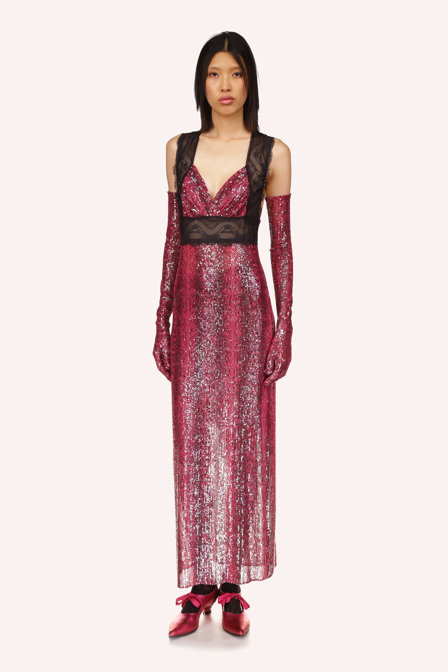 Snakeskin Sequin & Lace Dress Snakeskin Sequin & Lace Dress