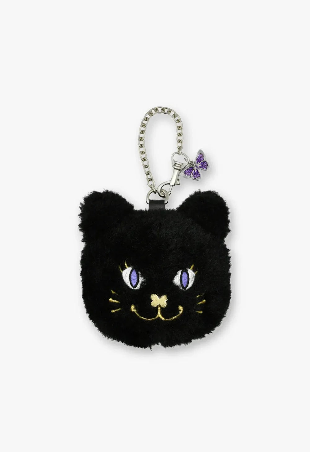 Black Cat Bag Charm