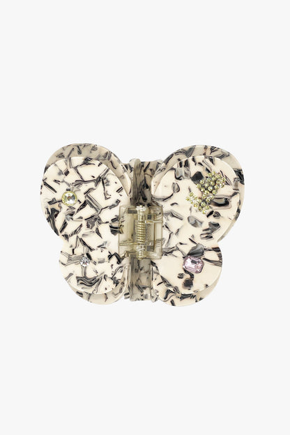 3D Butterfly Rhinestone Hair Jaw