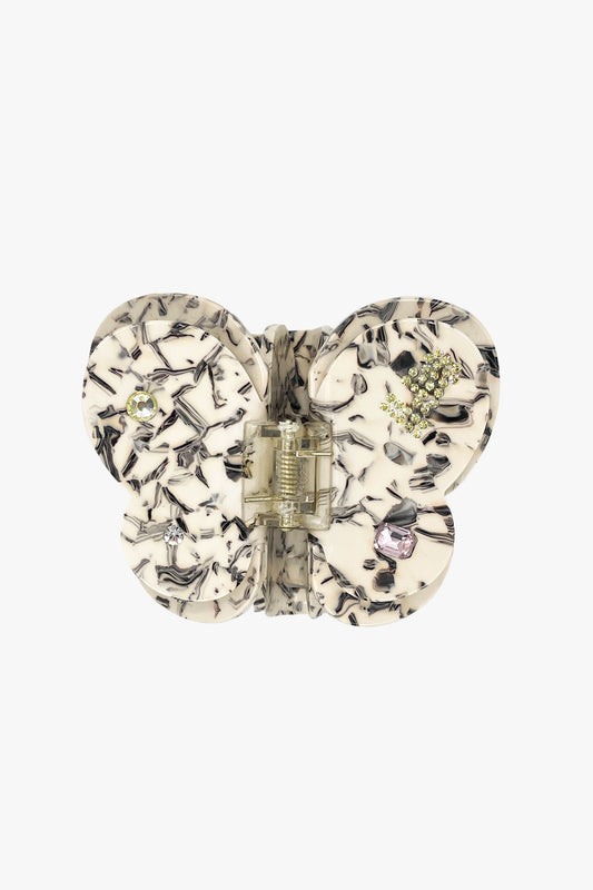 3D Butterfly Rhinestone Hair Jaw