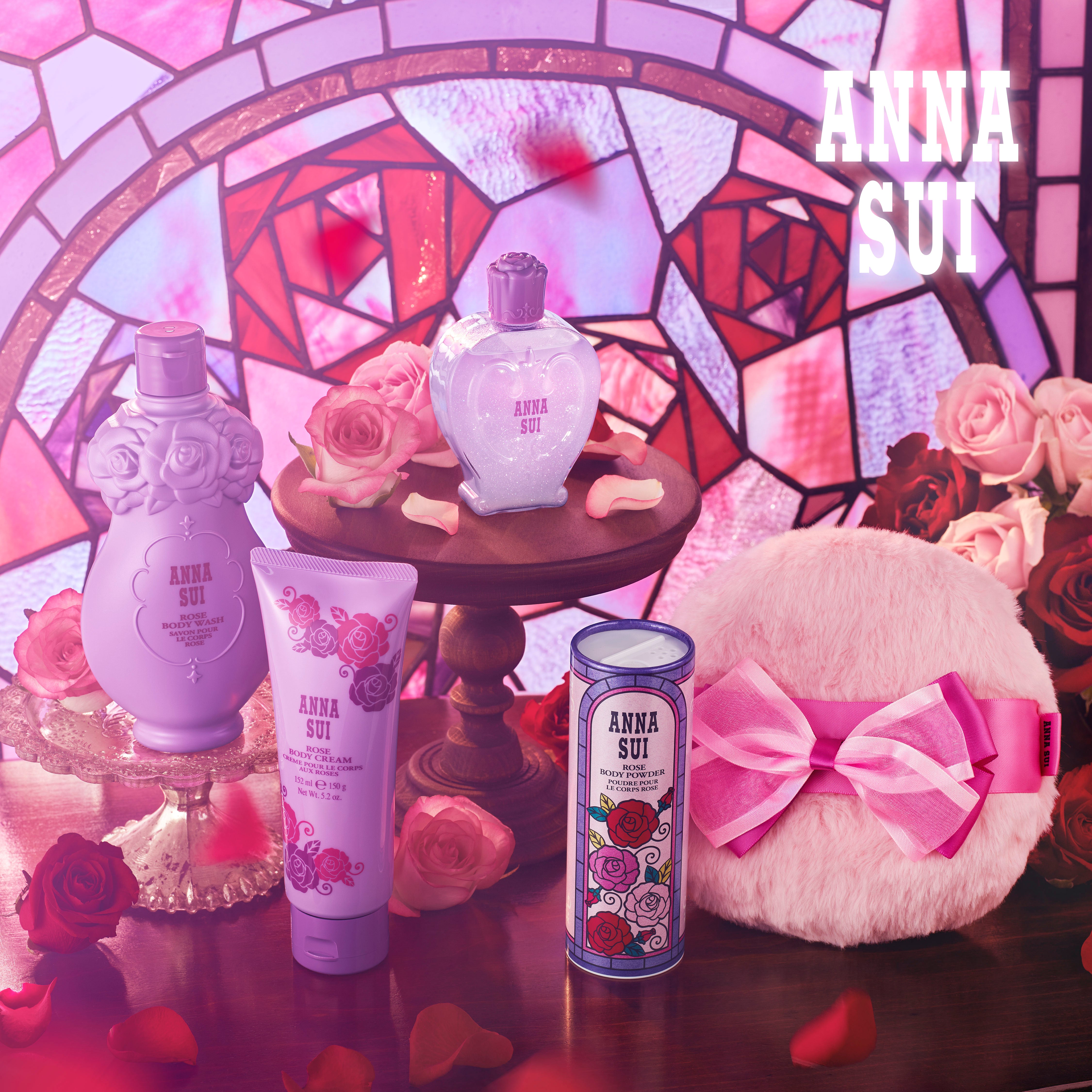Limited Edition: Anna Sui Rose Body Care Set