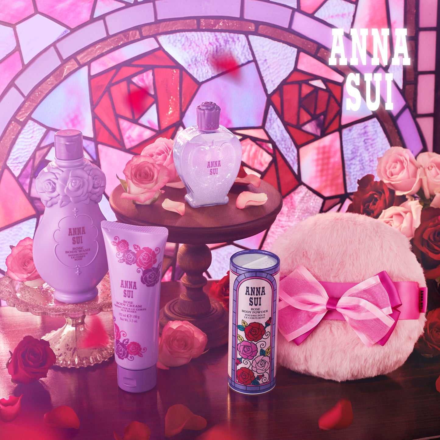 Limited Edition: Anna Sui Rose Body Care Set