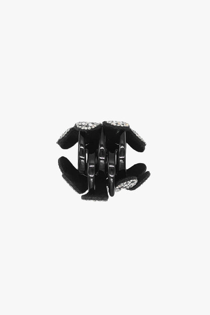 Swarovski Flower Jaw- Hematite