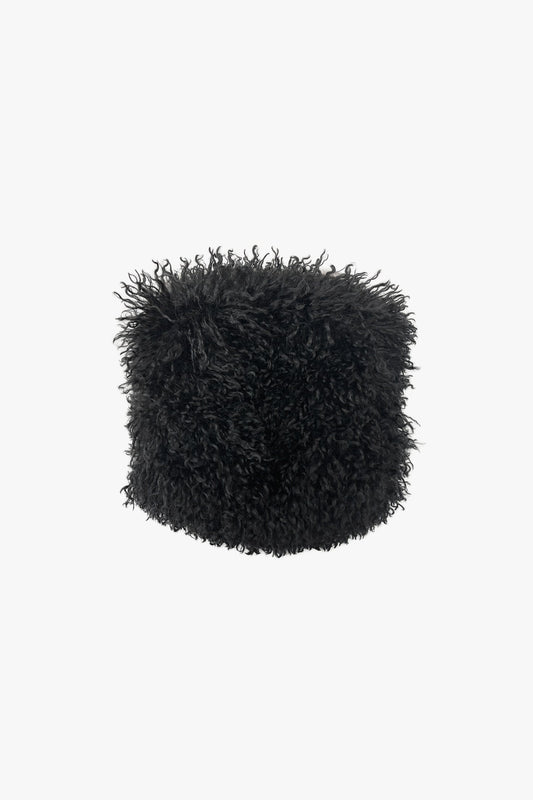 Faux Fur Muff - Black