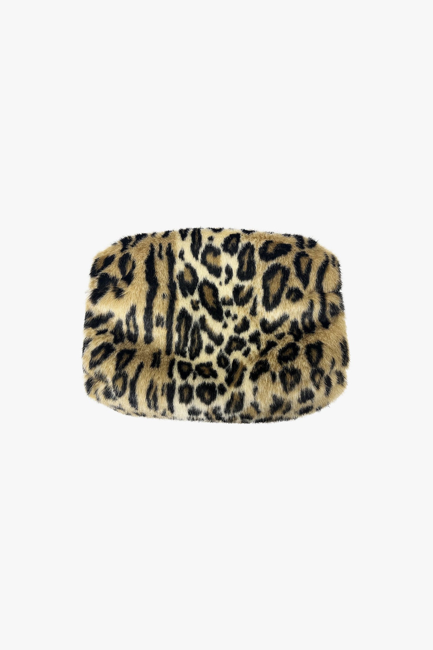 Stay warm in vintage-inspired style with this Faux Leopard Muff. 