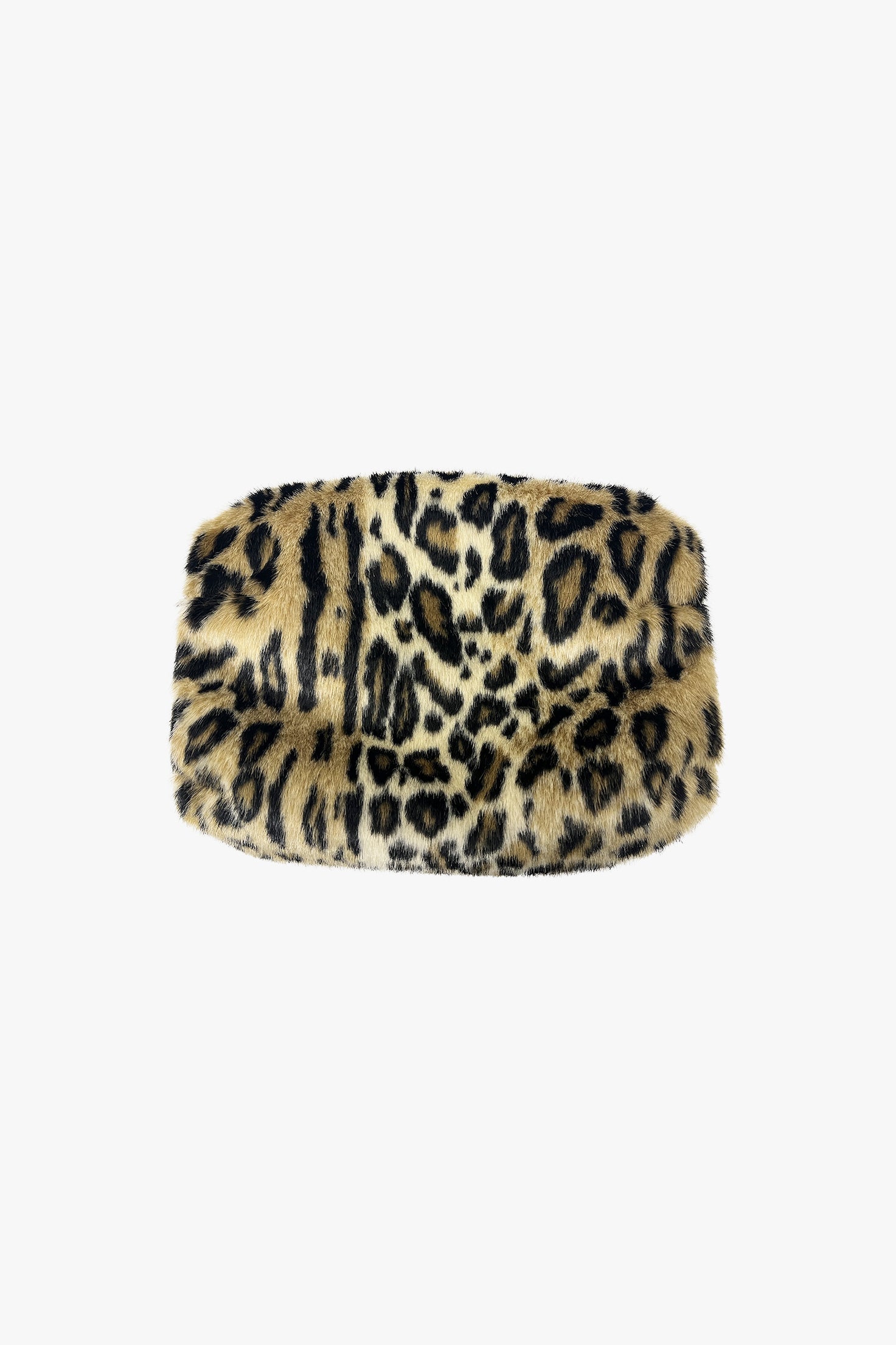 Stay warm in vintage-inspired style with this Faux Leopard Muff. 