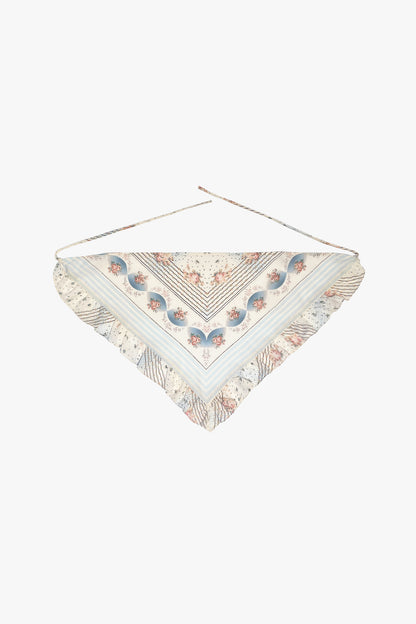 Heritage Scarf Print Chiffon Bandana