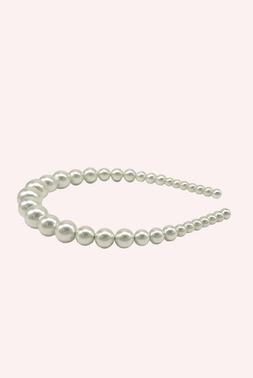 String of Pearls Headband <br> Pearl - Anna Sui