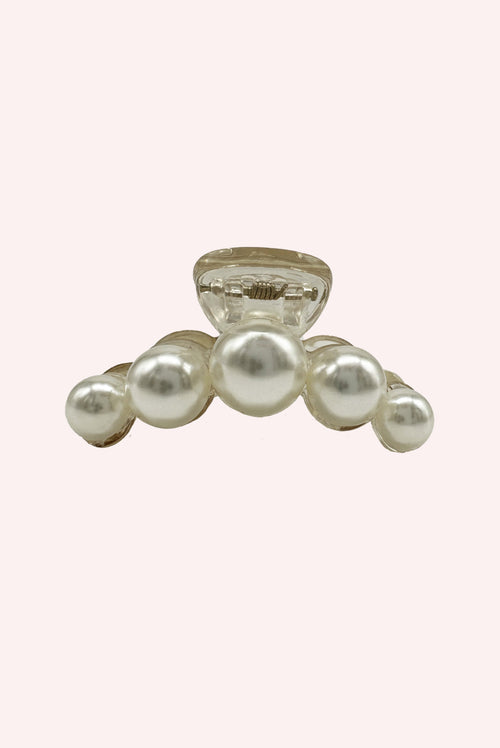 String of Pearls Mini Jaw <br> Pearl - Anna Sui