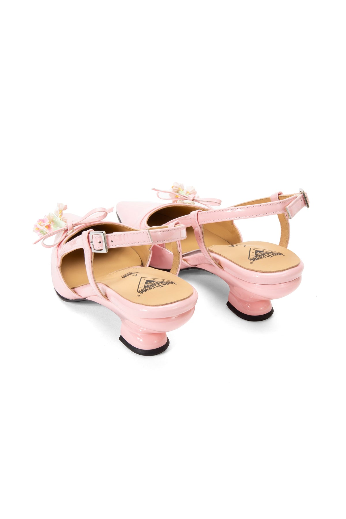 Chaussures John Fluevog Asta - Talons Plateforme Noir Cuir - Pointure 38,5 EU - Occasion