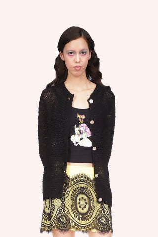 Ali Rapp for Anna Sui Heart Hoodie