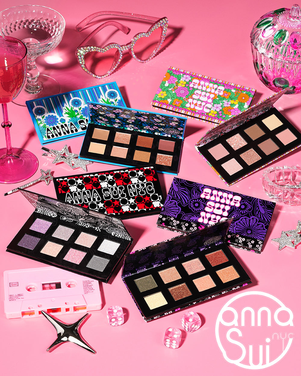 Limited Edition: Anna Sui NYC Eye & Face Color Palette - Celestial Glow