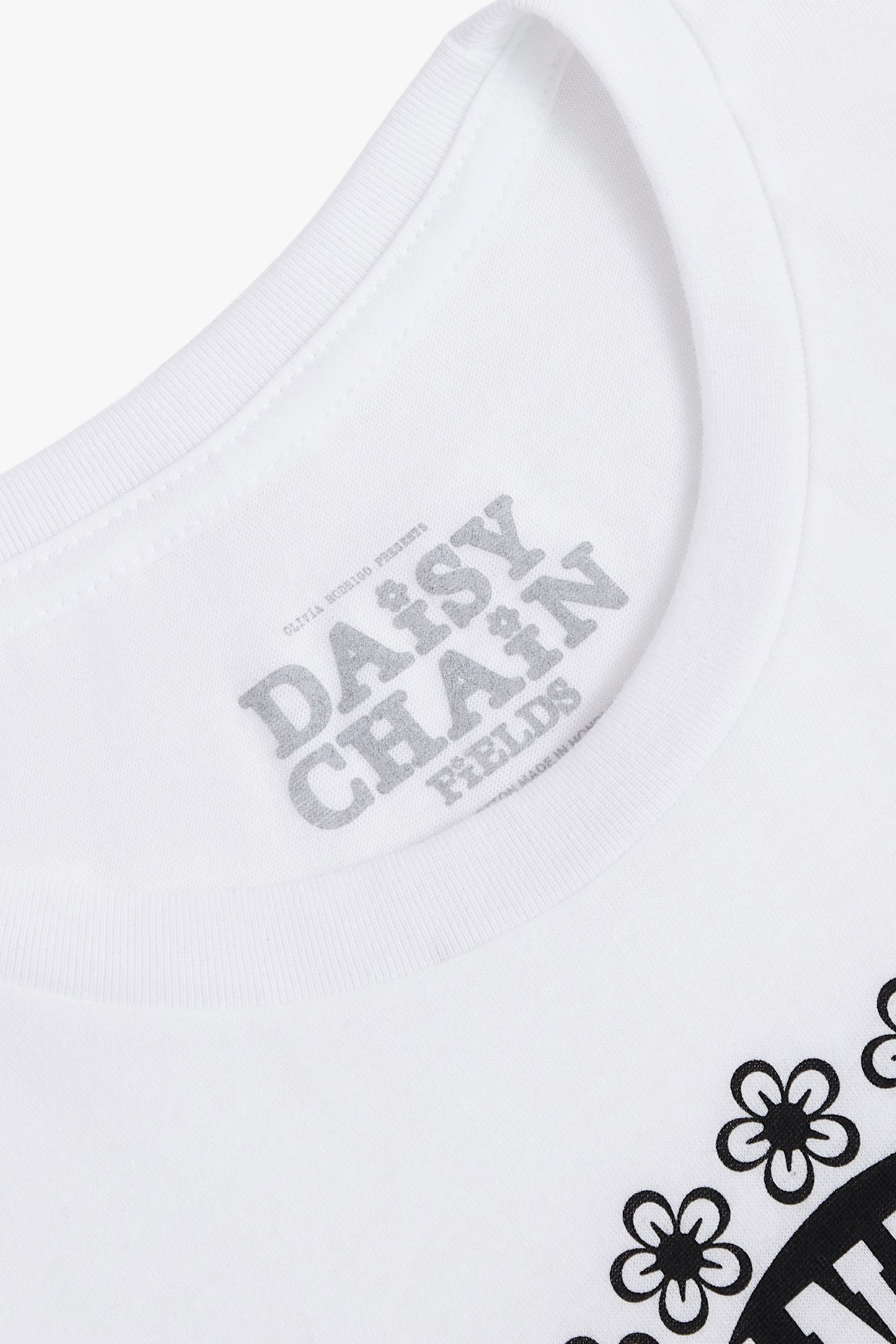 Olivia Rodrigo's Daisy Chain Fields x Anna Sui T-Shirt