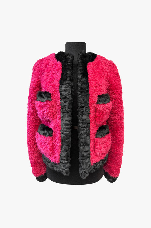Plush Teddy Faux Fur Jacket
