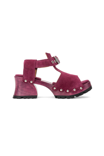 John Fluevog x Anna Sui Clog Sandals - Purple