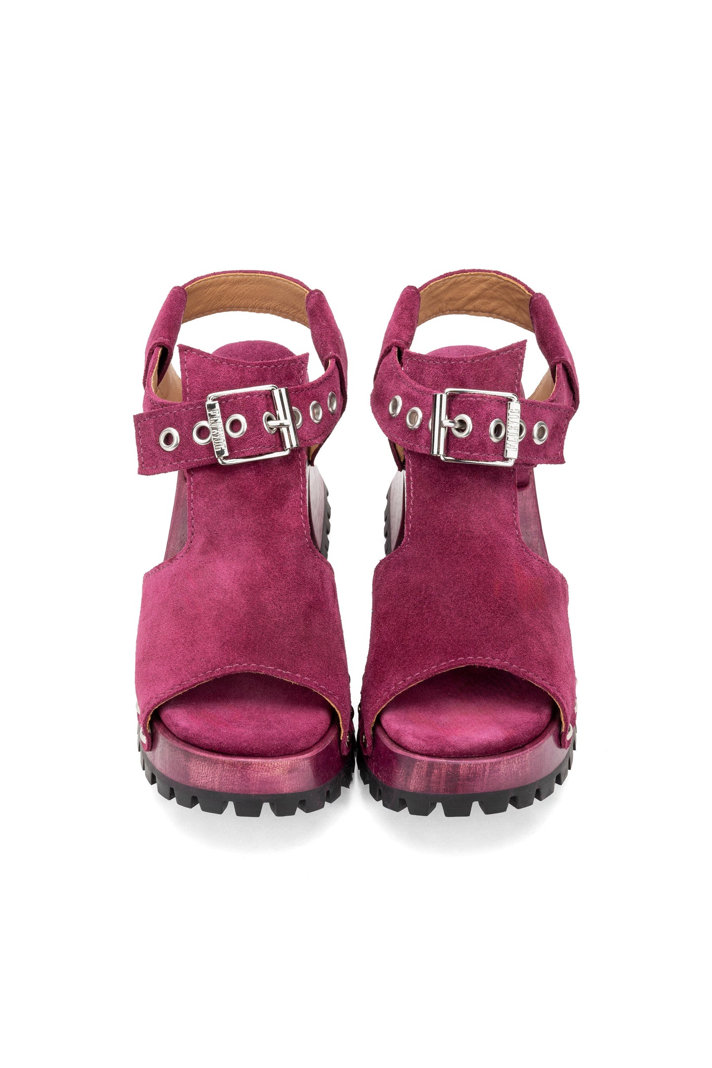 John Fluevog x Anna Sui Clog Sandals - Purple