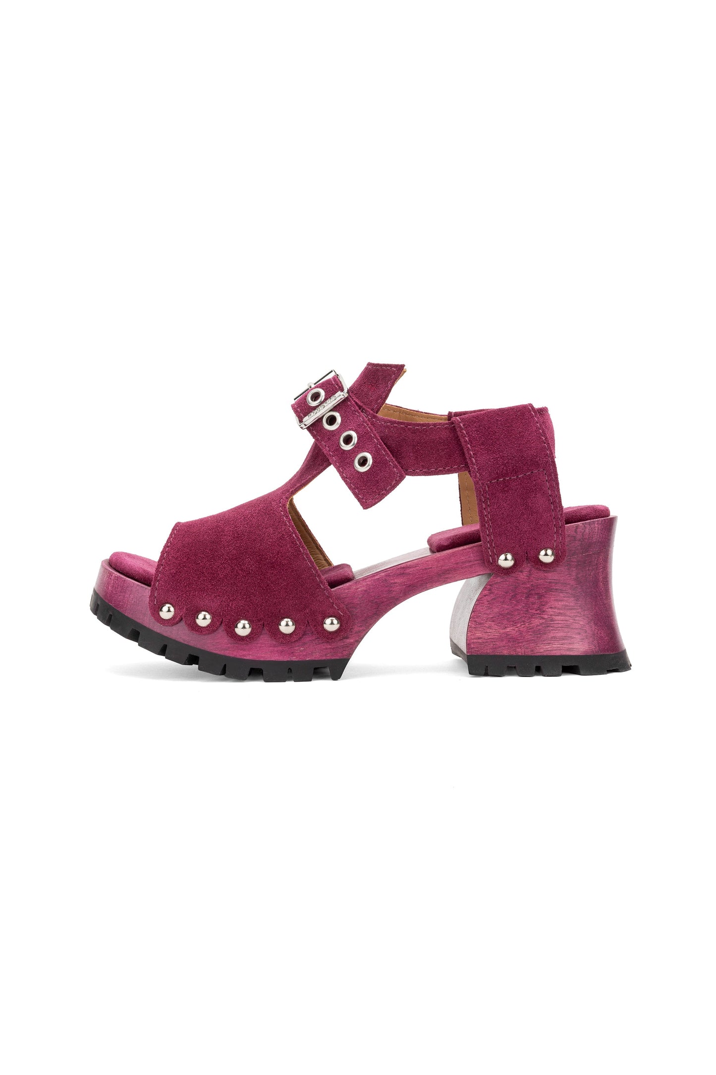 John Fluevog x Anna Sui Clog Sandals - Purple