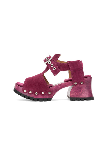 John Fluevog x Anna Sui Clog Sandals - Purple