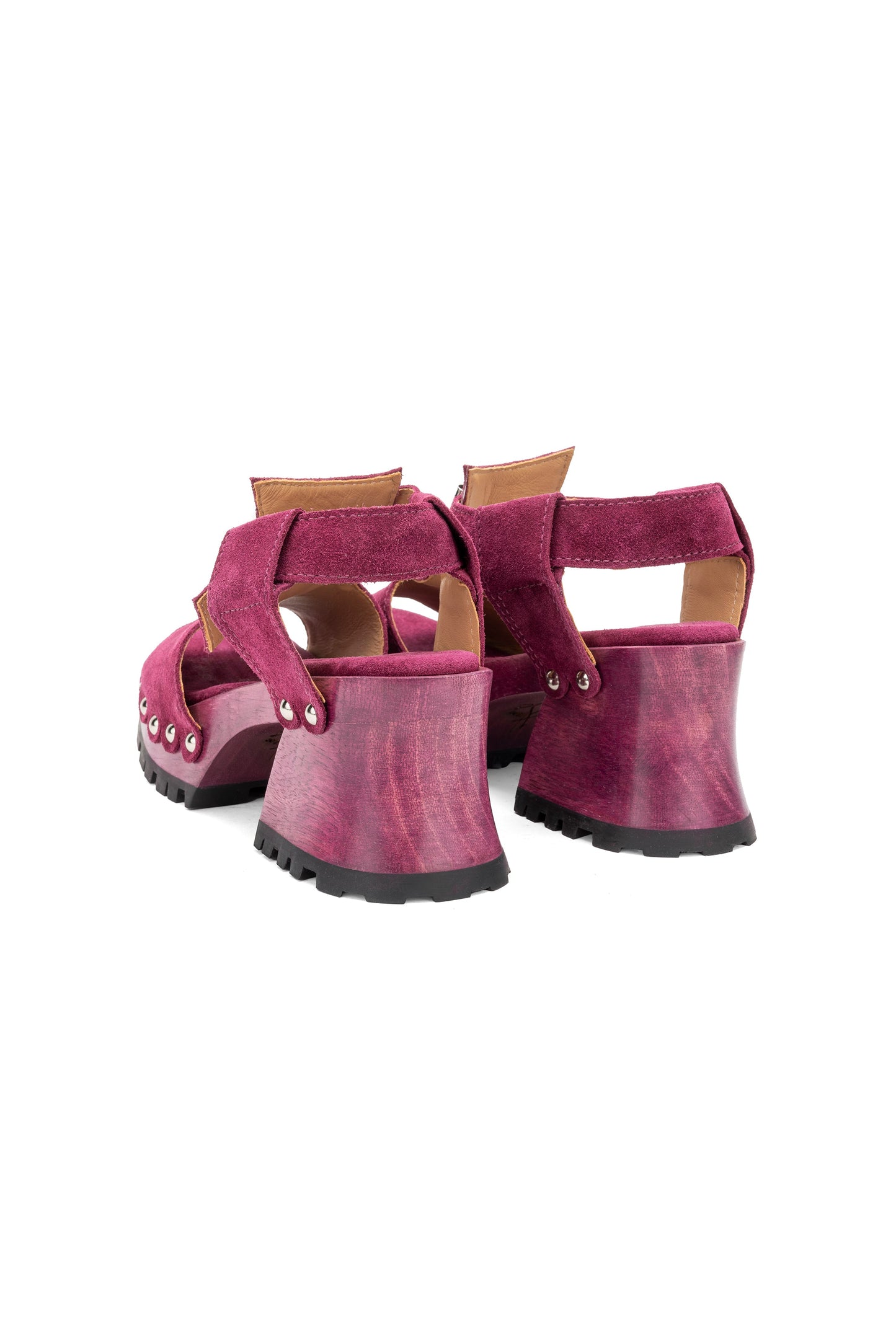 John Fluevog x Anna Sui Clog Sandals - Purple
