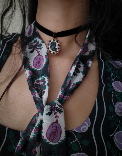 Anna Sui x Erickson Beamon Cameo Choker