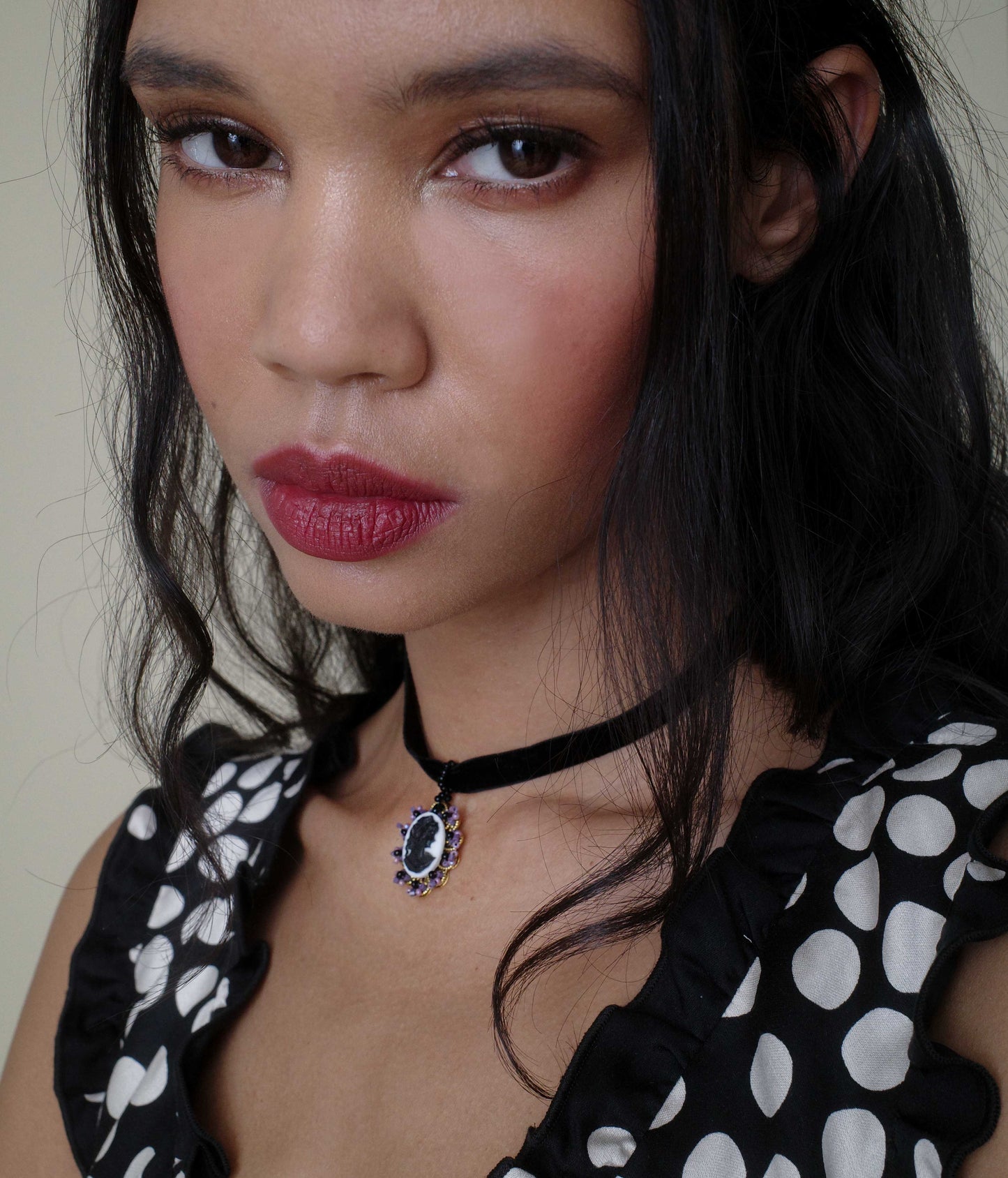 Anna Sui x Erickson Beamon Cameo Choker