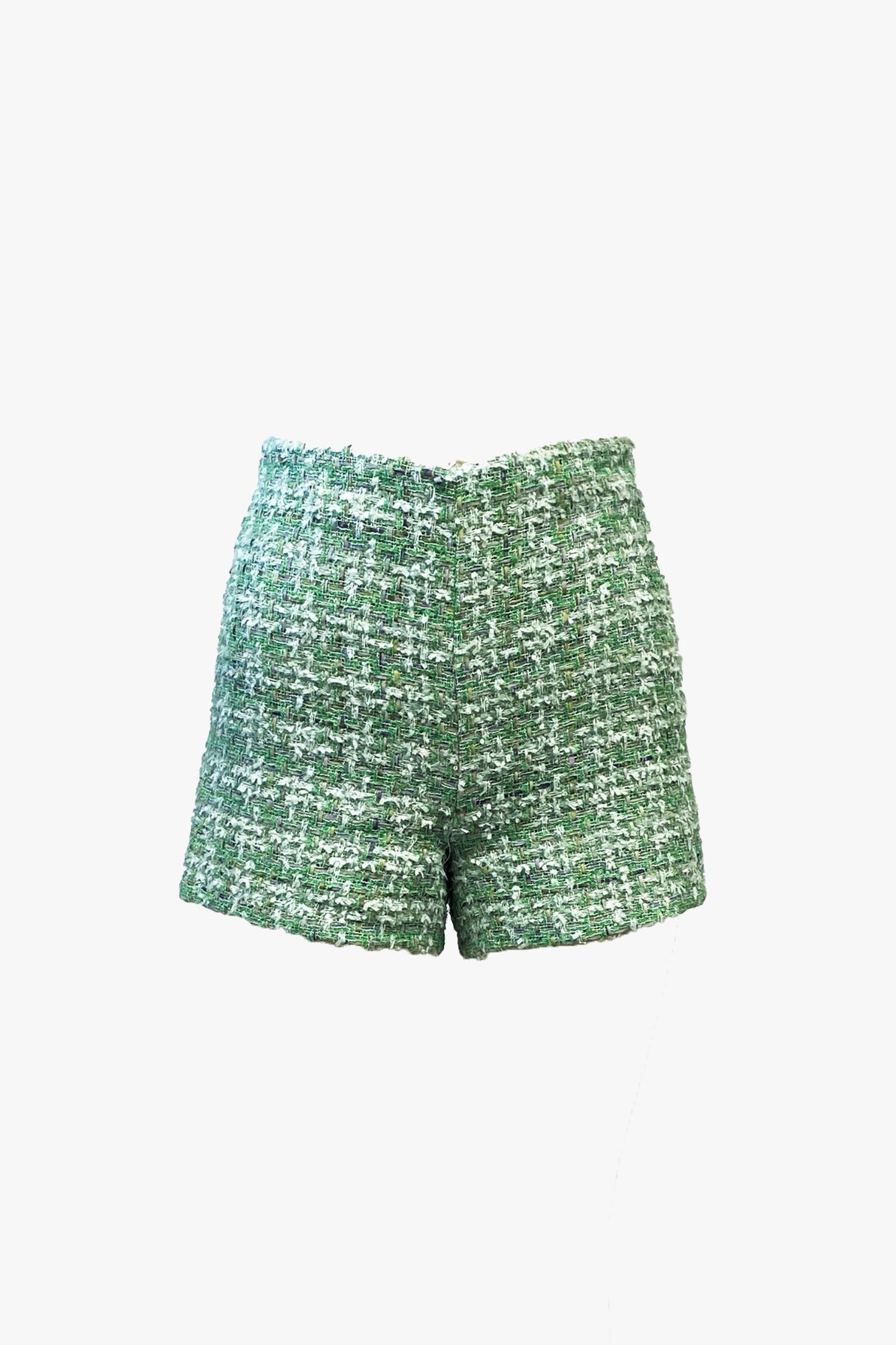 Ribbon Chenille Tweed Shorts