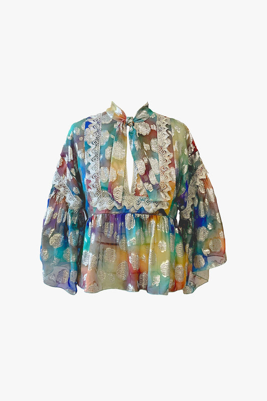 Poseidon Rose Blouse